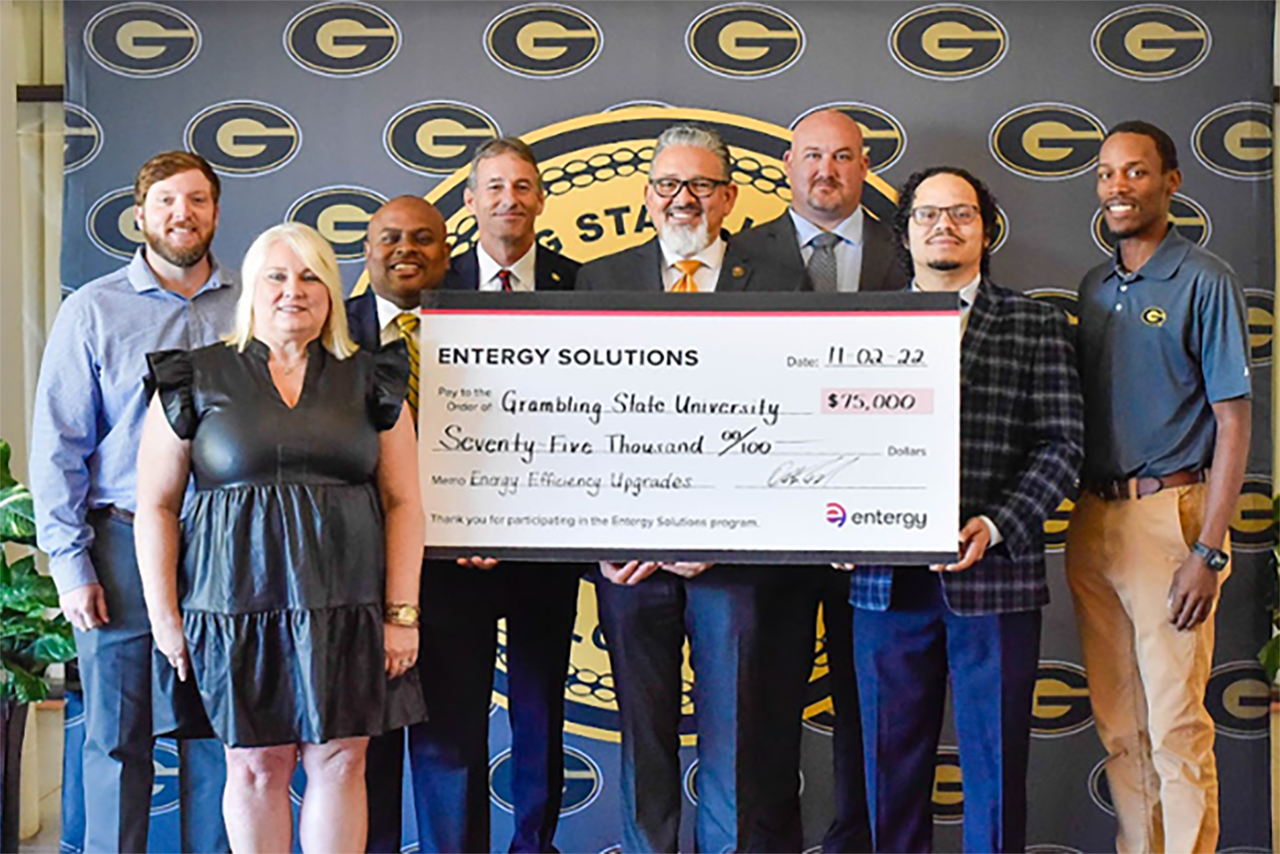 Entergy Solutions Awards 75000 To Grambling State University For